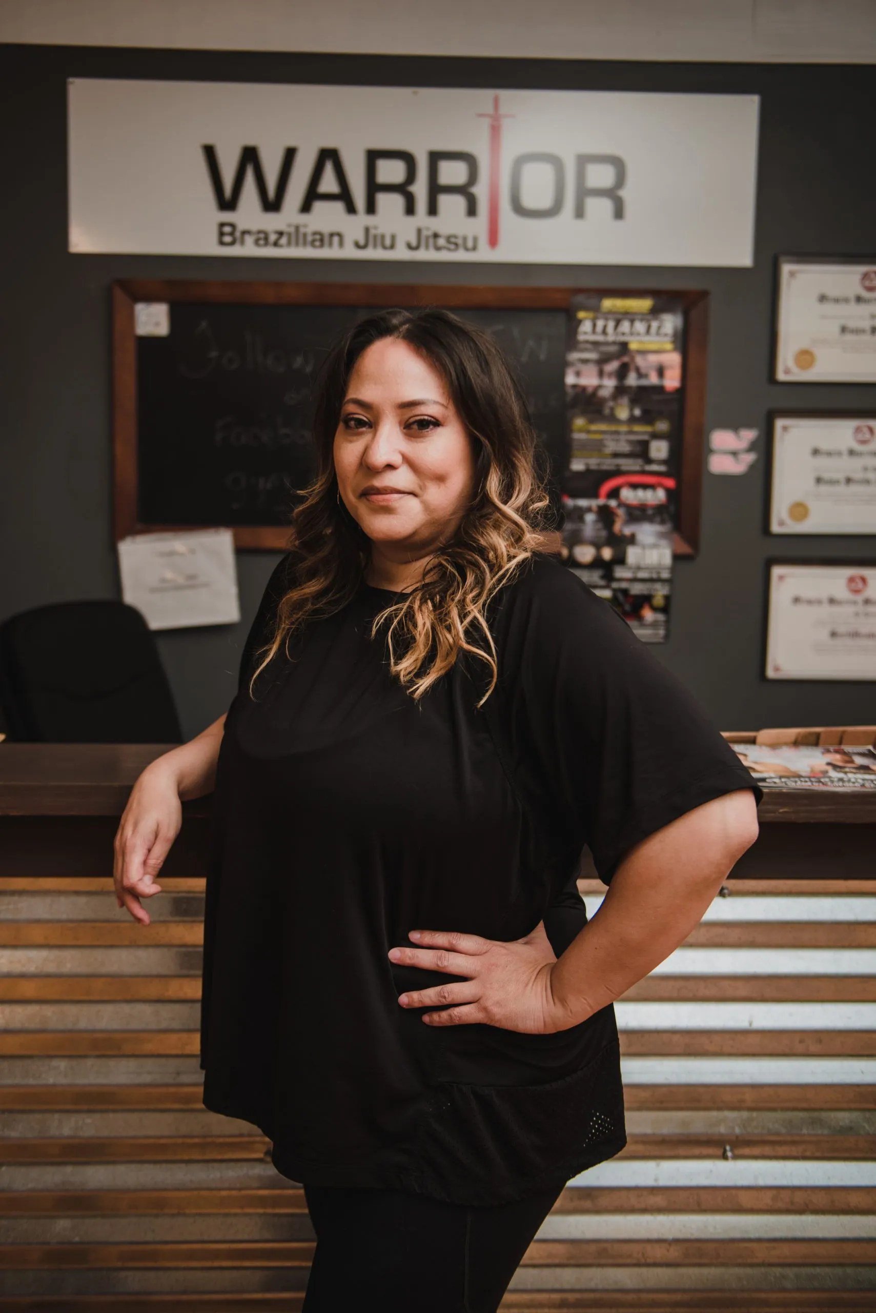 Laura Aleman, Membership Coordinator and Blue Belt at Warrior BJJ Academy